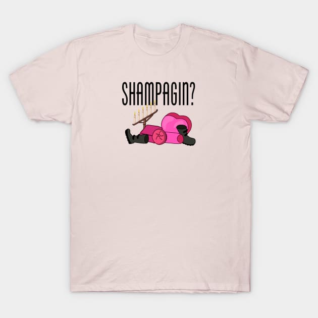 Shampagin? T-Shirt by DeepCut